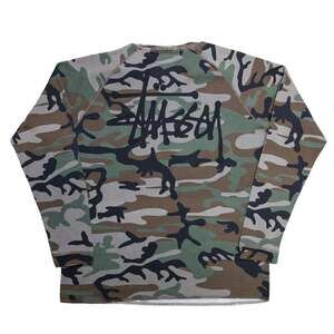 Stussy Basic Thermal 'Woodland Camo' Size M
